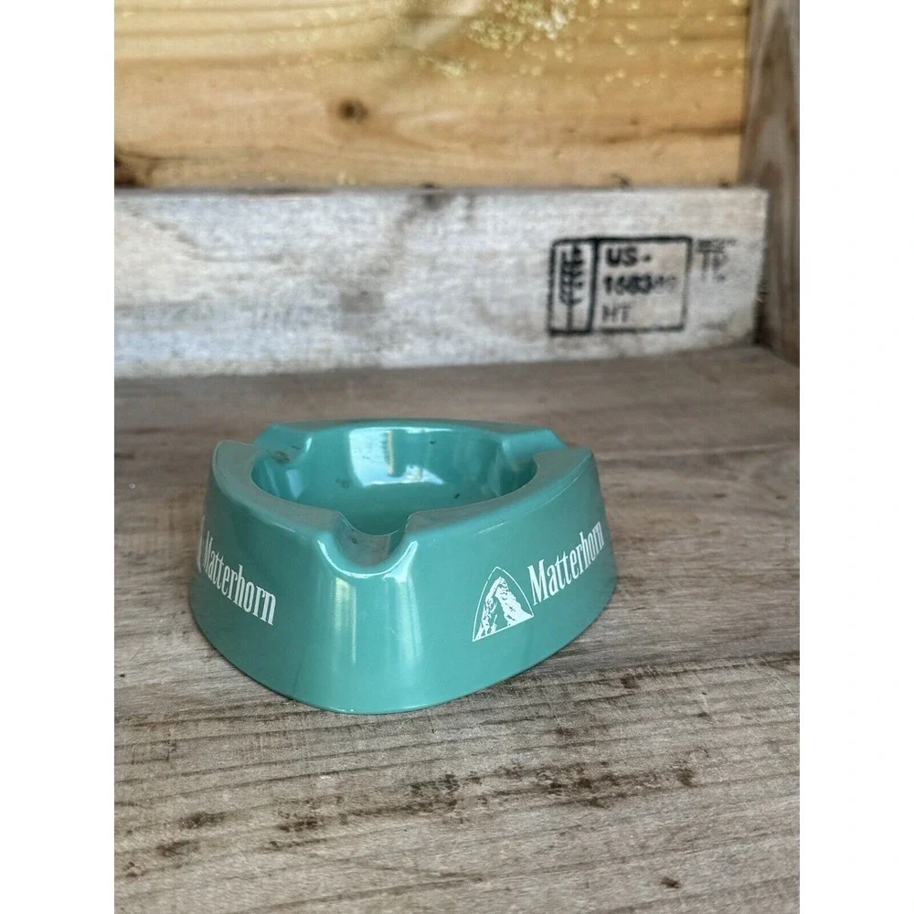 Vintage Matterhorn Plastic Ashtray Bar Decor Mancave Decor Ash‎ Tray